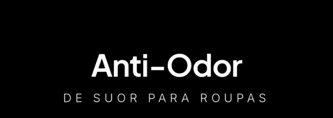 Anti-Odor de suor para roupas